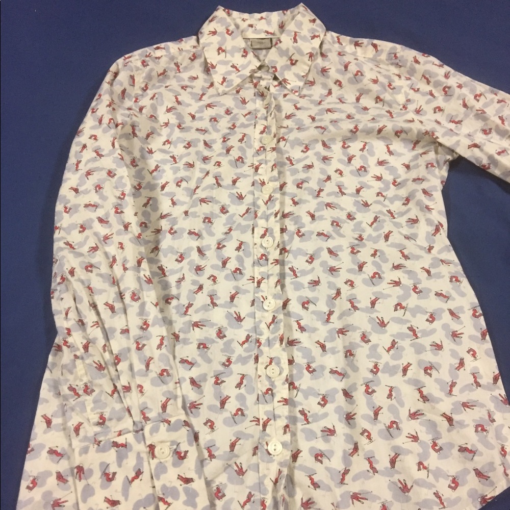 J. Crew Skiier Blouse